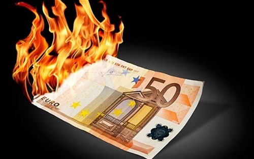 euro in fumo